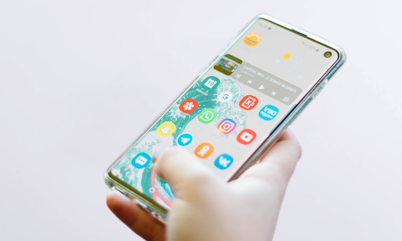 Mobile app development project